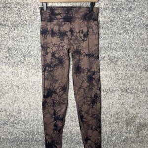 Victorias‎ Secret Pink Active Seamless Brown Tie Dye Leggings High Waist Medium